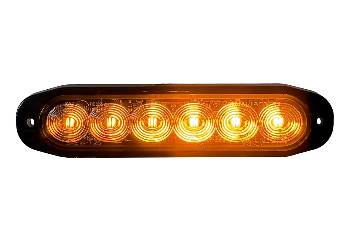 Orange directional light 6 Leds